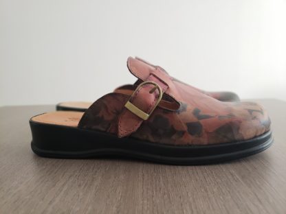 Zueco de Cuero Modelo Flores - Imagen 6
